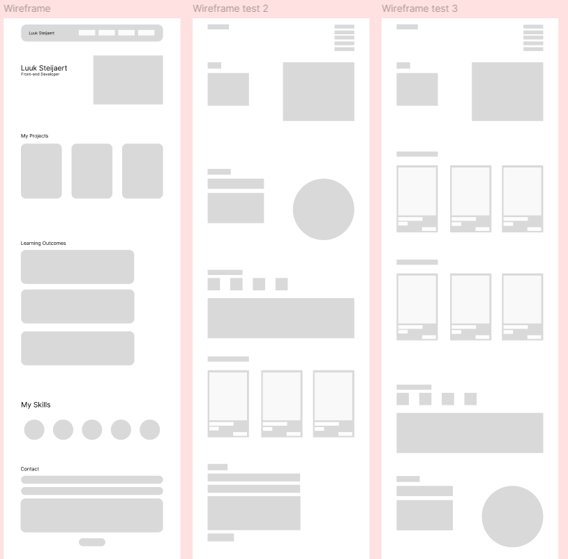 wireframes